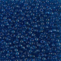 Miyuki rocailles Perlen 8/0 - Transparent capri blue 8-149
